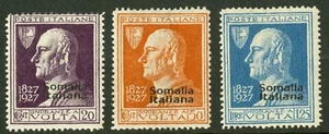 Somalia 1927 Scott # 97-99 Mint Hinged Set - Picture 1 of 2
