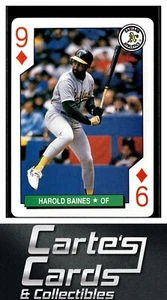Harold Baines 1991 U.S. Playing Card MLB All Stars #9D Oakland Athletics HOF - Picture 1 of 2