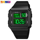 Skmei Men Sport Watches Countdown Rectangle Watch For Boys Digital Wristwatch