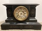 Antique Patented 1882 Ansonia Cast Iron Mantle Clock