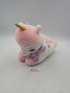 Unicorn no cony B1911A Pink Amuse Plush 5" Mascot Stuffed Toy Doll Japan - Picture 1 of 8