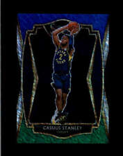 CASSIUS STANLEY 2020/21 PANINI SELECT #199 ROOKIE GREEN BLUE SHIMMER #/25 BD2537