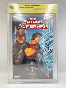 DC COMICS BATMAN/SUPERMAN #1 CBCS GRADED 9.8 SIGNED BY RYAN K (CP2013084) - Picture 1 of 4
