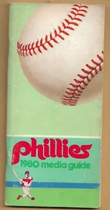 PHILADELPHIA PHILLIES 1980 BASEBALL MEDIA GUIDE/COMPLETE WITH NO MARKINGS - Picture 1 of 1