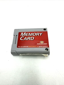 Memory Card Plus Nintendo 64 N64 by Performance - Picture 1 of 4