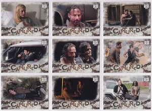 The Walking Dead Road To Alexandria, ‘Captured’ Chase Card Set CA1-10 - Picture 1 of 4