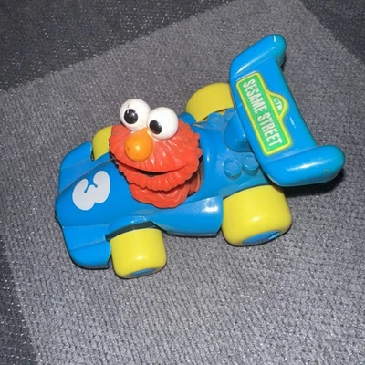 Coche de carreras Tyco Sesame Street Jim Henson Elmo Blue 1997 carro limpio kart Foto 1 de 4
