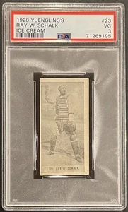 1928 Yuengling's Ice Cream #23 Ray Schalk, HOF, PSA 3 - Picture 1 of 2