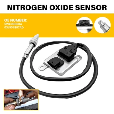 NEW Nox Sensor For VW Passat 2.0L 2012-2015 Audi A4 A5 A6 A7 A8 Q5 5WK96688A USA - Image 1 of 4
