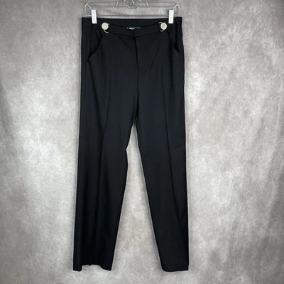 DE COLECCIÓN L.A.M.B. Pantalones de lana de pierna recta marinero de otoño de 2007 de Gwen Stefani en negro 4 Foto 1 de 4