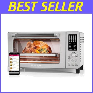 Smart 10-in-1 Air Fryer Toaster Oven, 1800W, Stainless Steel - Picture 1 of 10
