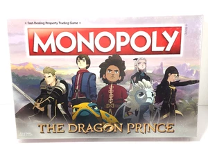 MONOPOLY Spiel The Dragon Prince, Netflix Serie, Sealed - Bild 1 von 9