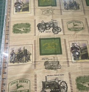 John Deere Springs Global CP18625 Fabric 2 1/2 Yards - Picture 1 of 11