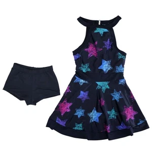 Teddy Kids Swimsuit Girls One Piece Separate Children s Junior Shorts 2 Pie 842 - Picture 1 of 8