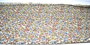 Vintage Floral Print Fabric - Picture 1 of 1