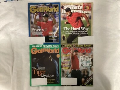 Tiger Woods Golf Magazine’s (4) MINT - Image 1 of 2