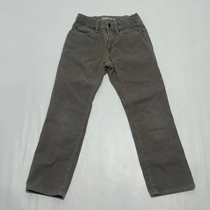 Gap Kids 1969 Boys Gray Corduroy Regular Straight Pant Size 8 - Picture 1 of 10