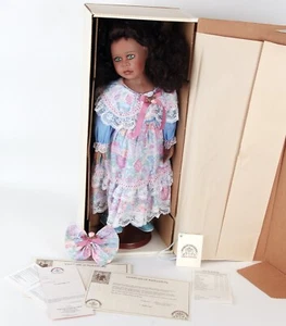 Alice Wolleydt World Gallery Katrina Porcelain 24" Doll COA Limited Ed 628/1500 - Picture 1 of 11