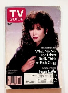 1987 October 3 TV Guide Magazine Atlanta Edition Vinyl Record Albums By TV Stars - Picture 1 of 4