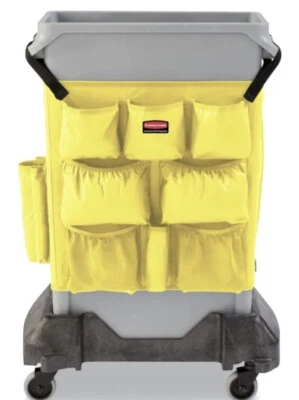 Rubbermaid Amarillo Limpieza Delgado Jim Caddy Bolsa Organizador de Botes de Basura 2032951 Foto 1 de 4