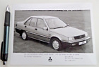 Mitsubishi Lancer 4 Door  1987 Press Release Photo Picture Colt Car Company