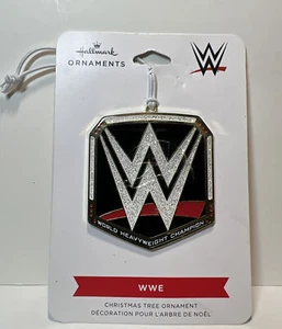 Hallmark - WWE Wrestling, Christmas Tree Ornament, Enamel-Metal. New In Box - Picture 1 of 2