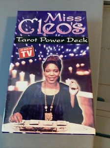 Tarot Cards MISS CLEO POWER DECK 78 Card 22 Major Arcana Shamanic deck SEALED! - Picture 1 of 2