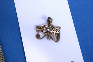 Ciondolo ciondolo in argento dall'Egitto dettagli unici Occhio di Horus - Foto 1 di 2