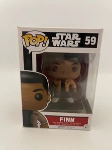Funko Pop! Finn #59 Star Wars The Force Awakens Vinyl Bobble-Head New - Picture 1 of 3