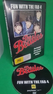 Fun with the Fab Four The Beatles DVD 1986 Live on Rare and Unusual Footage - Image 1 of 3