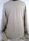 GAP-Mens Heavyweight Long Sleeve Casual T-Shirt-Extra Large XL-NEW w/ Tags-Beige