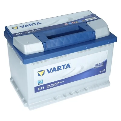 Varta 12V 74 Ah 680A/EN E11 Blue Dynamic Starterbatterie Calcium Technologie NEU - Bild 1 von 4