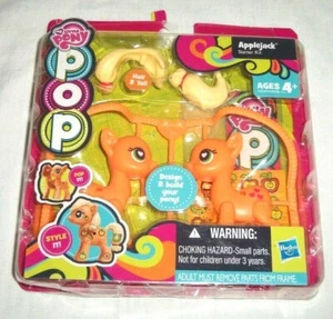 Hasbro My Little Pony Applejack Pop It Starter Kit Style It Toy Orange Apples - Picture 1 of 2