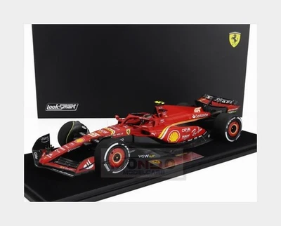 1:18 LOOKSMART Ferrari F1 Sf-24 #55 Bahrain Gp 2024 Sainz +Showcase LS18F1056 - Immagine 1 di 2