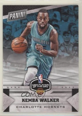 2017 Panini Player of the Day Kemba Walker #13 - Image 1 of 2