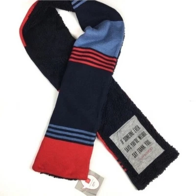 Bufanda tejida y polar RARA GAP Ellen DeGeneres buenas vibraciones, nueva con etiquetas Foto 1 de 2