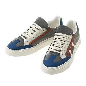 Salvatore Ferragamo Herrliche Gancini Logo Patches Sneaker 53766884 - Picture 1 of 12
