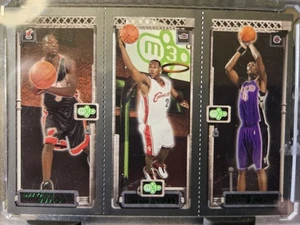 LeBron James /Wade/Bosh 2003-04 Topps Matrix #111 M3 Mini Rookie RC *Rare SSP* - Picture 1 of 2