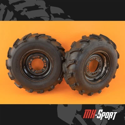 96-13 2009 Sportsman X2 500 OEM Juego de llantas delanteras Llantas Conjunto de neumáticos Foto 1 de 4