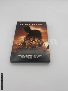Batman Begins Two-Disc Deluxe Edition DVD Movie w/ Exclusive Comic Booklet - Picture 1 of 8