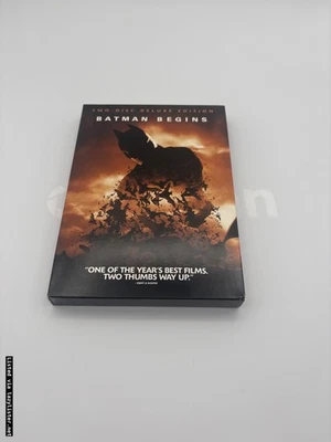 Batman Begins Two-Disc Deluxe Edition DVD Movie w/ Exclusive Comic Booklet - Image 1 of 4