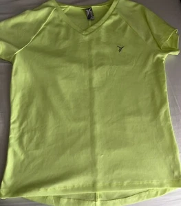 GIRLS OLD NAVY ACTIVE SOLID TOP-SIZE XL-14-NEON GREEN- - Picture 1 of 1