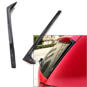 2x divisor de alerón de luneta trasera negro para Volkswagen VW Polo MK5 2011-2017 - Imagen 1 de 10