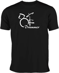 Camiseta baterista baterista en 5 colores diferentes - Imagen 1 de 6