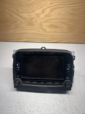OEM 2014-2017 FIAT 500L Radio AM-FM Navigation Display Screen 6434C-BE2803 - Image 1 of 4