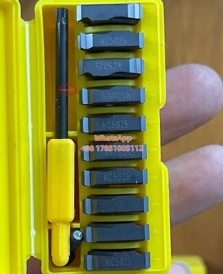 KENNAMETAL LT-16ER 8UN KC5025 CARBIDE INSERTS 10PCS Threading Insert - Image 1 of 2