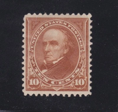 US 283 10c Webster Mint VF OG H SCV $150 - Image 1 of 2