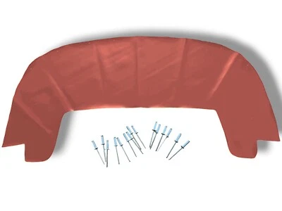 Cubierta superior convertible para Audi 80 Cabriolet roja Foto 1 de 3