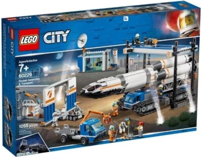 LEGO 60229 CITY: Rocket Assembly & Transport 7+ block Toy New - Image 1 of 4