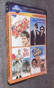 Animal House/Blues Brothers/The Jerk/Car Wash DVD Belushi Carlin Pryor Aykroyd  - Picture 1 of 3